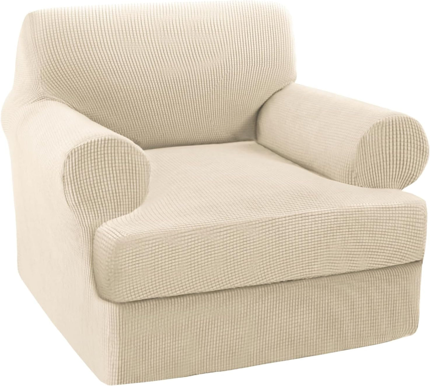 Turquoize T Cushion Chair Slipcover for Living Room Comfort