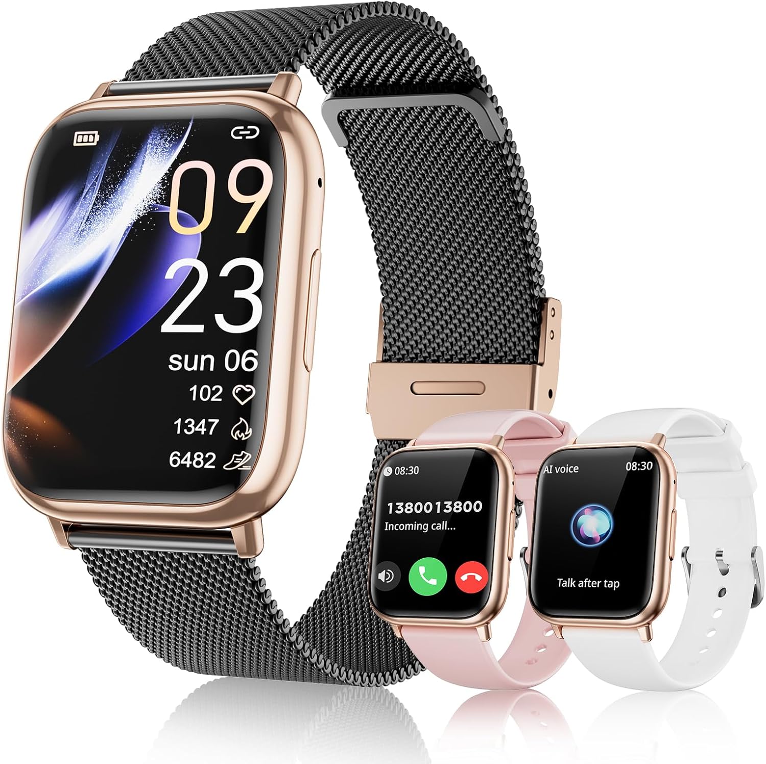 RifePhi Smartwatch: Answer Calls, 113+ Sport Modes