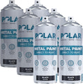Polar Metal Spray Paint Gloss Black - AllInOne Rust Protection