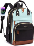 LOVEVOOK Women's Laptop Backpack with Large Capacity and USB Port