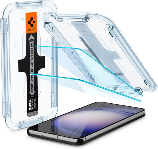 Spigen Tempered Glass Screen Protector for Galaxy S23 Plus 2023