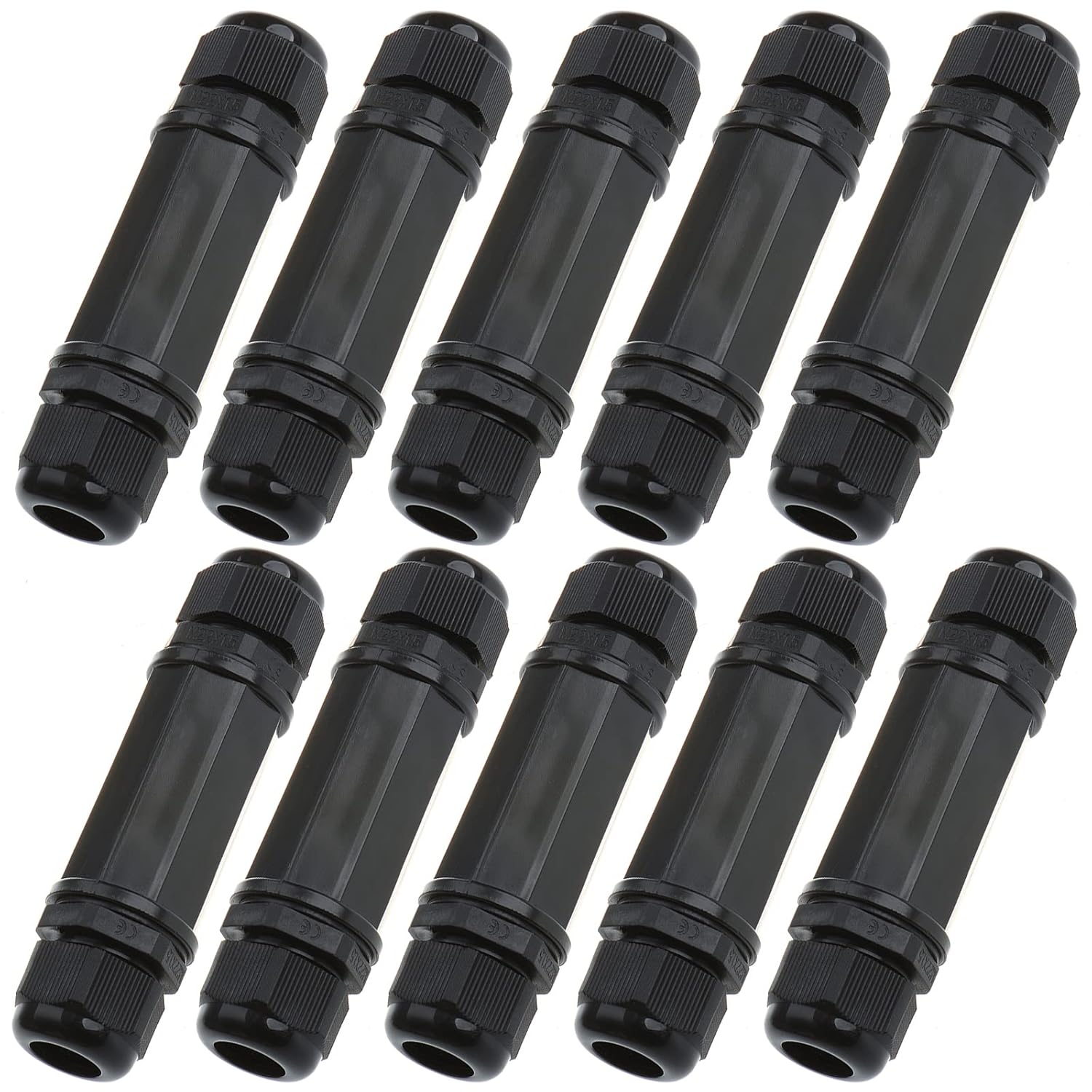 10PCS M22Z Shielded RJ45 Waterproof Connectors for Outdoor Use