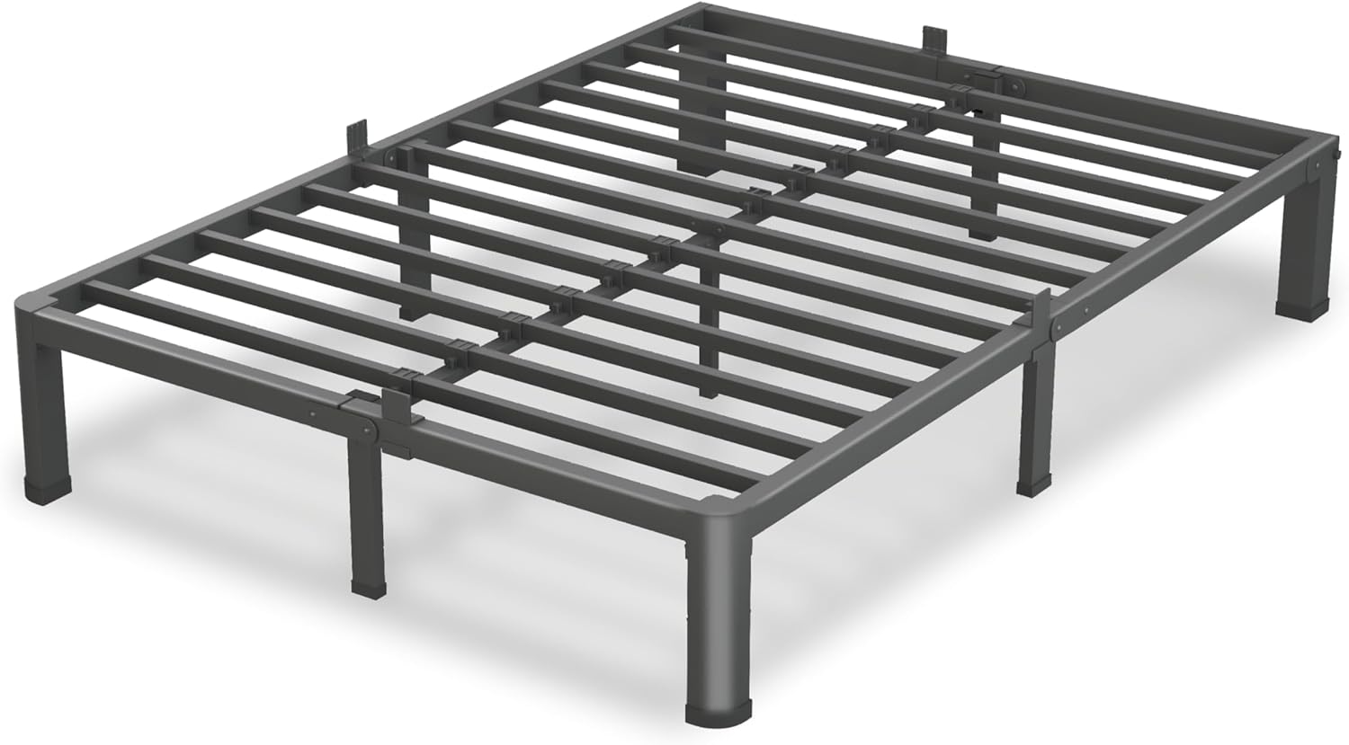 7 Inch Queen Bed Frame with Heavy Duty Metal Platform Design