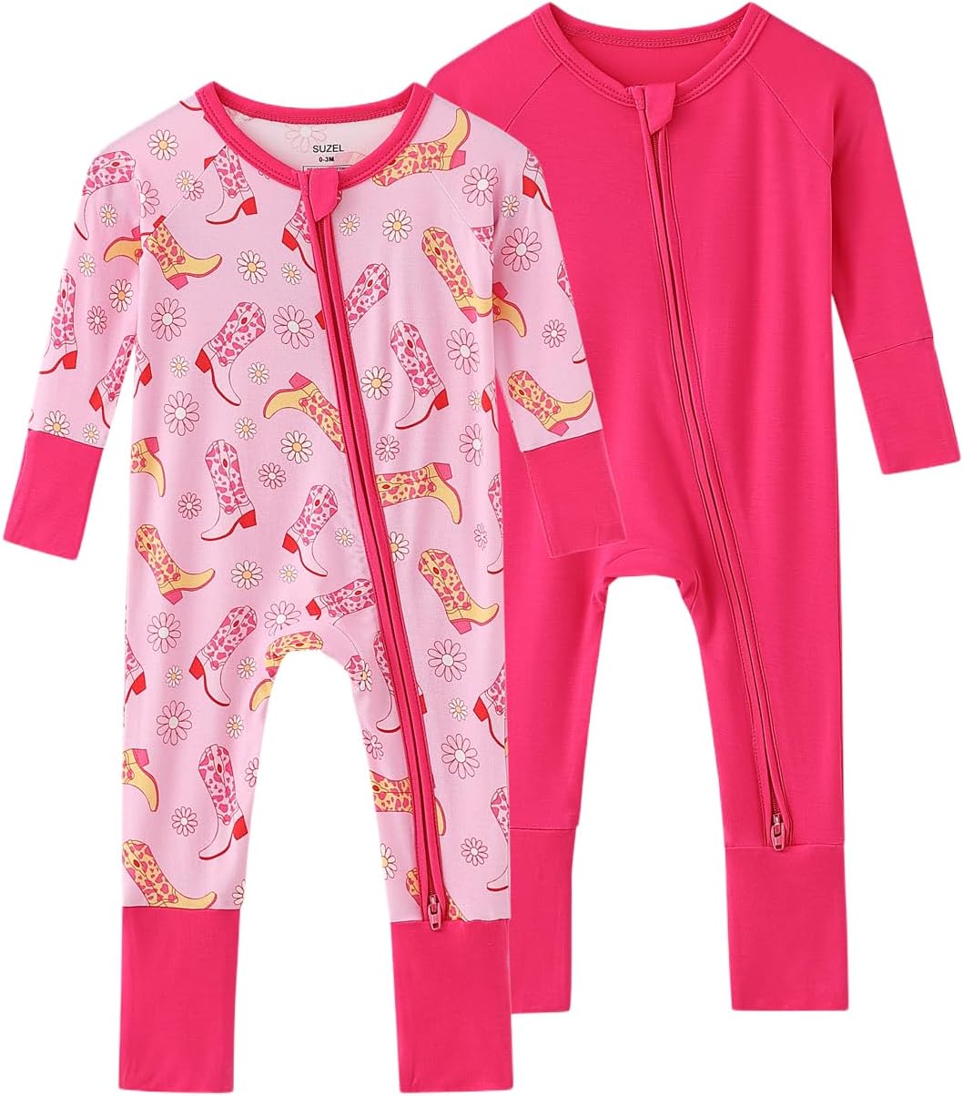 Baby Viscose from Bamboo Footless Pajamas for Boys and Girls