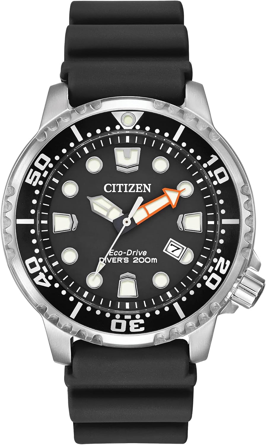 Citizen Eco-Drive Dive Watch, ISO Certified, Luminous Markers