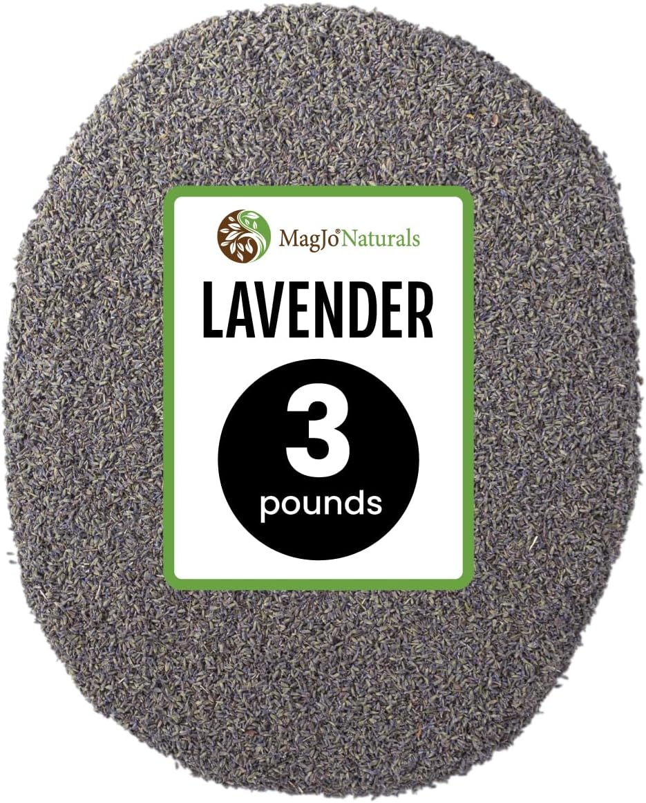 MagJo Naturals European Lavender Flowers - 3 Pounds of Quality