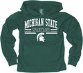 Wes and Willy Youth Boys College Team Long Sleeve Hooded T-Shirt Front