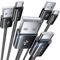 Fast Charge Trio: LISEN 3-Pack USB C Chargers