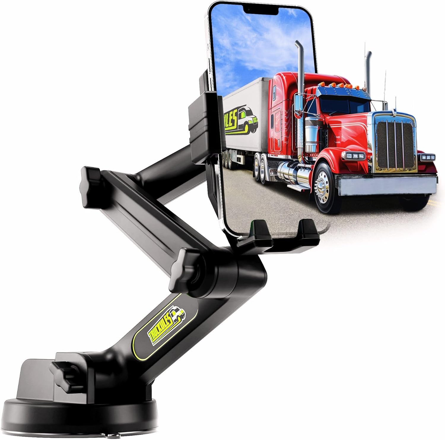 Truckules: Ultimate Long Arm Phone Mount for Big Rigs