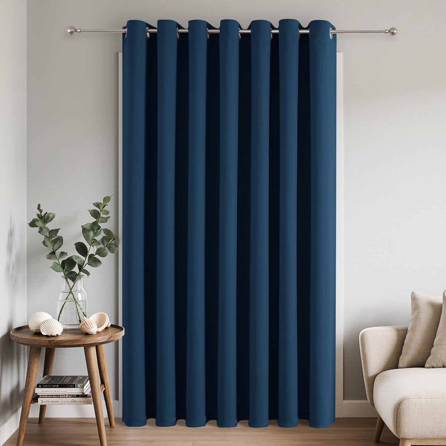 Joydeco Blackout Patio Sliding Door Curtains for Privacy & Style