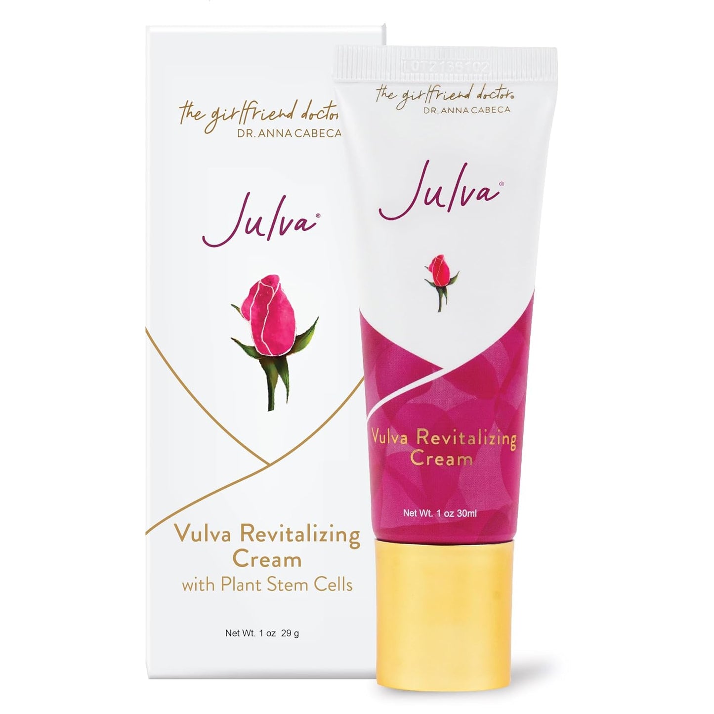 Julva Feminine Cream for Women - Hydrating Intimate Moisturizer