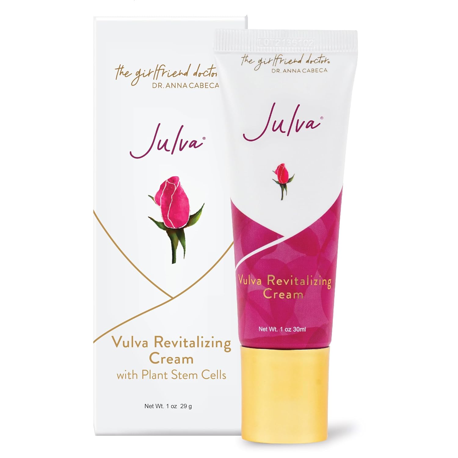 Julva Feminine Cream for Women - Hydrating Intimate Moisturizer