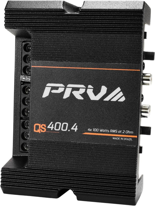 PRV Audio QS400.4 Mini Compact 4 Channel Car Audio Amplifier