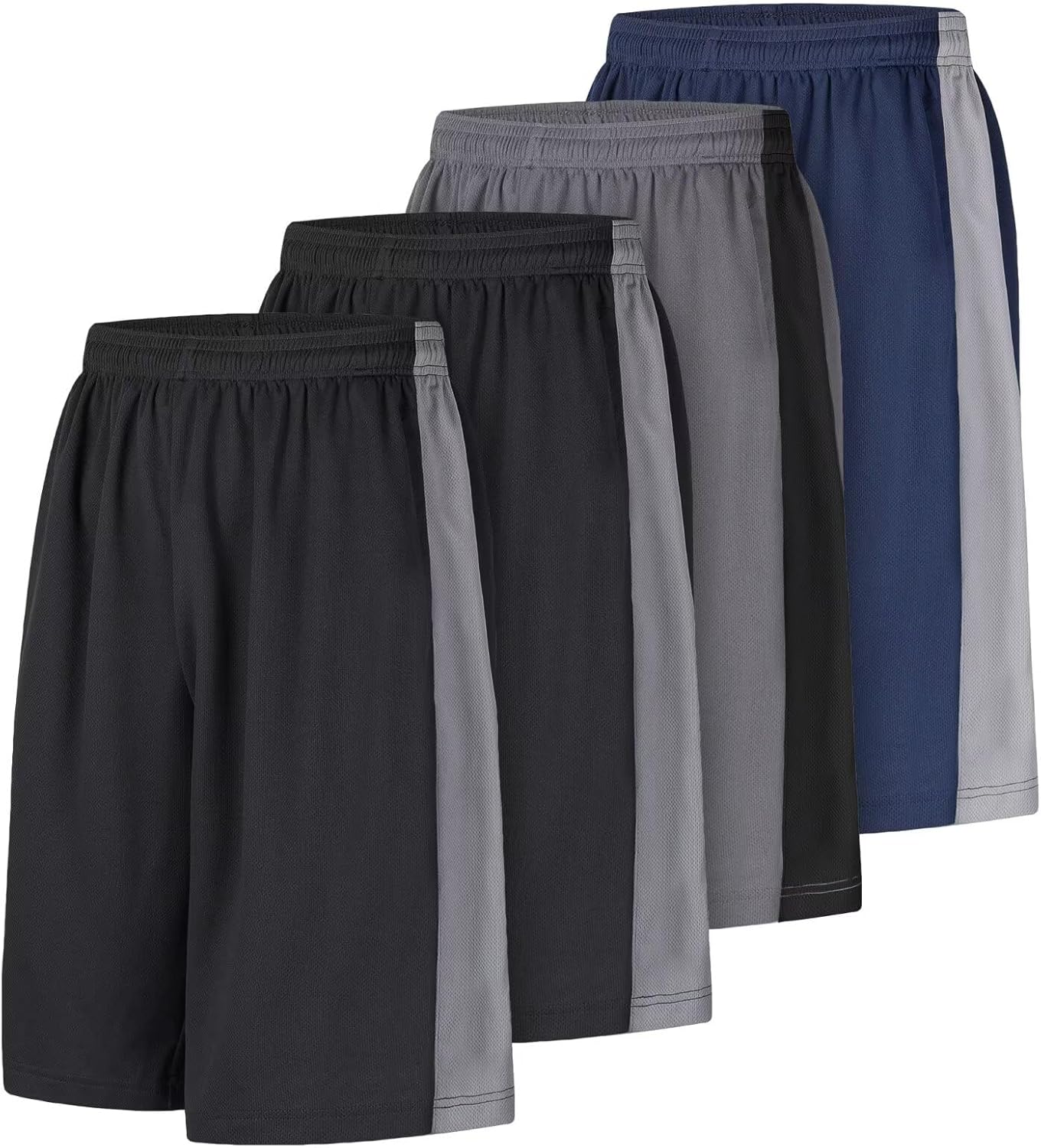 Men's Long Athletic Shorts for Basketball and Gym Workouts