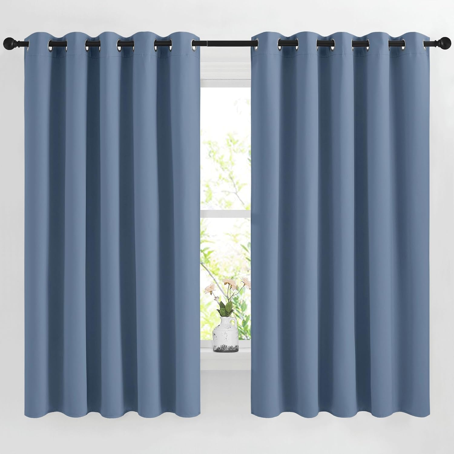 NICETOWN Room Darkening Curtains for Living Room - Elegant Design