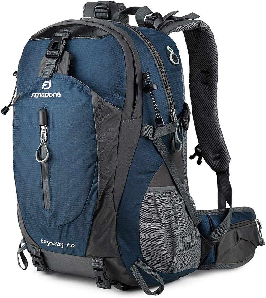 FENGDONG 40L Waterproof Backpack: Ideal for Hiking!