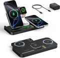 Foldable Magnetic Charging Station for Apple Devices - Compact 30W