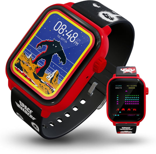 Space Invaders Retro Gaming Smart Watch for Nostalgic Fun