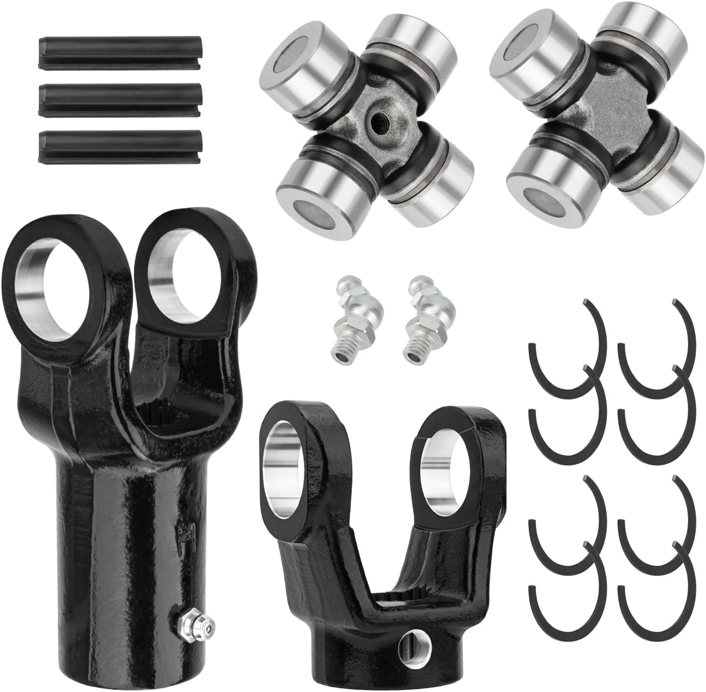 Front Prop Shaft Yoke & U-Joint for Polaris RZR 570 800 900 1000