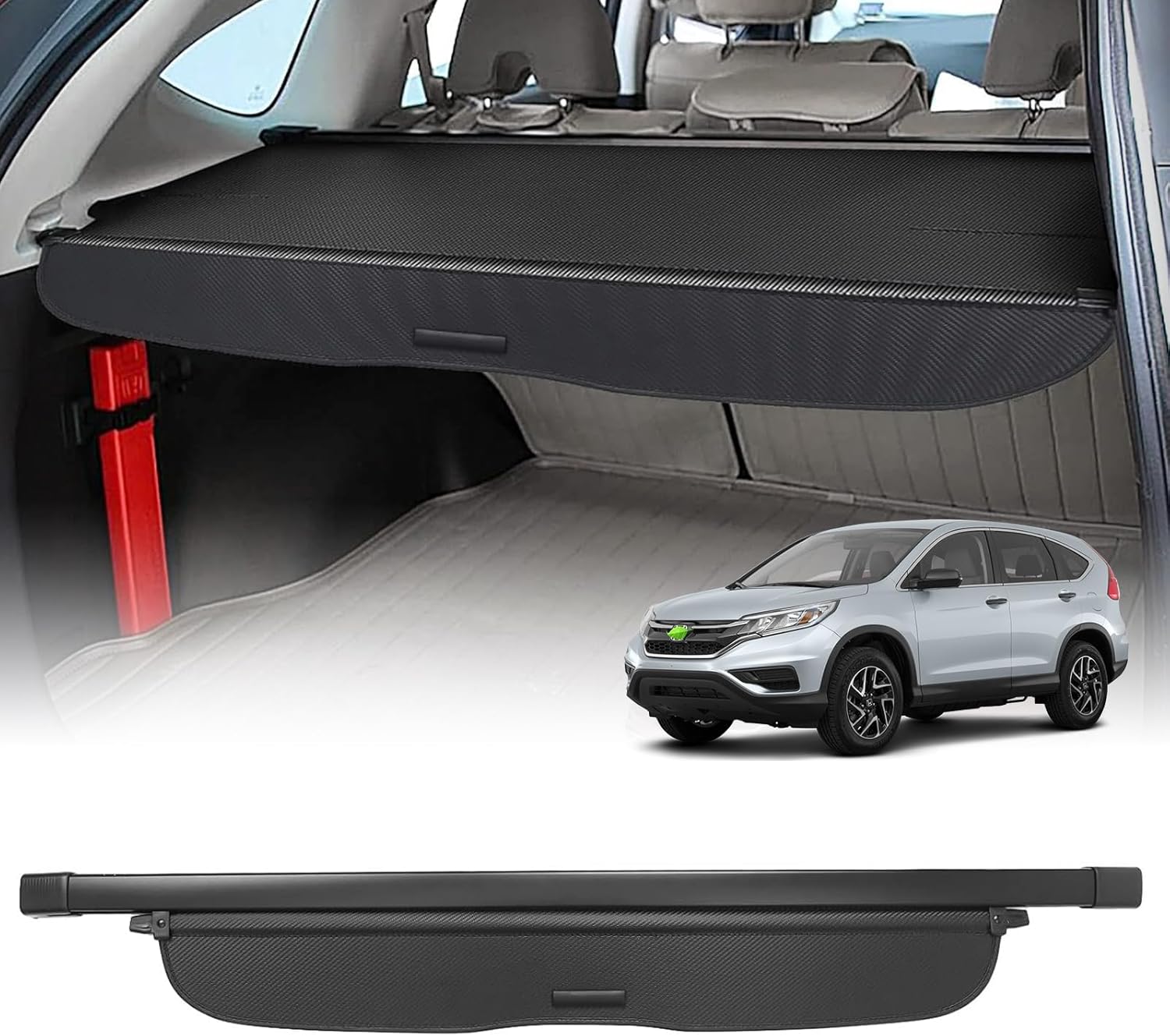 Powerty Cargo Cover for 2012-2016 Honda CR-V Trunk Shield