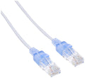 Cat6A Ethernet Patch Cable 30 ft - SlimRun 5-Pack - High Density