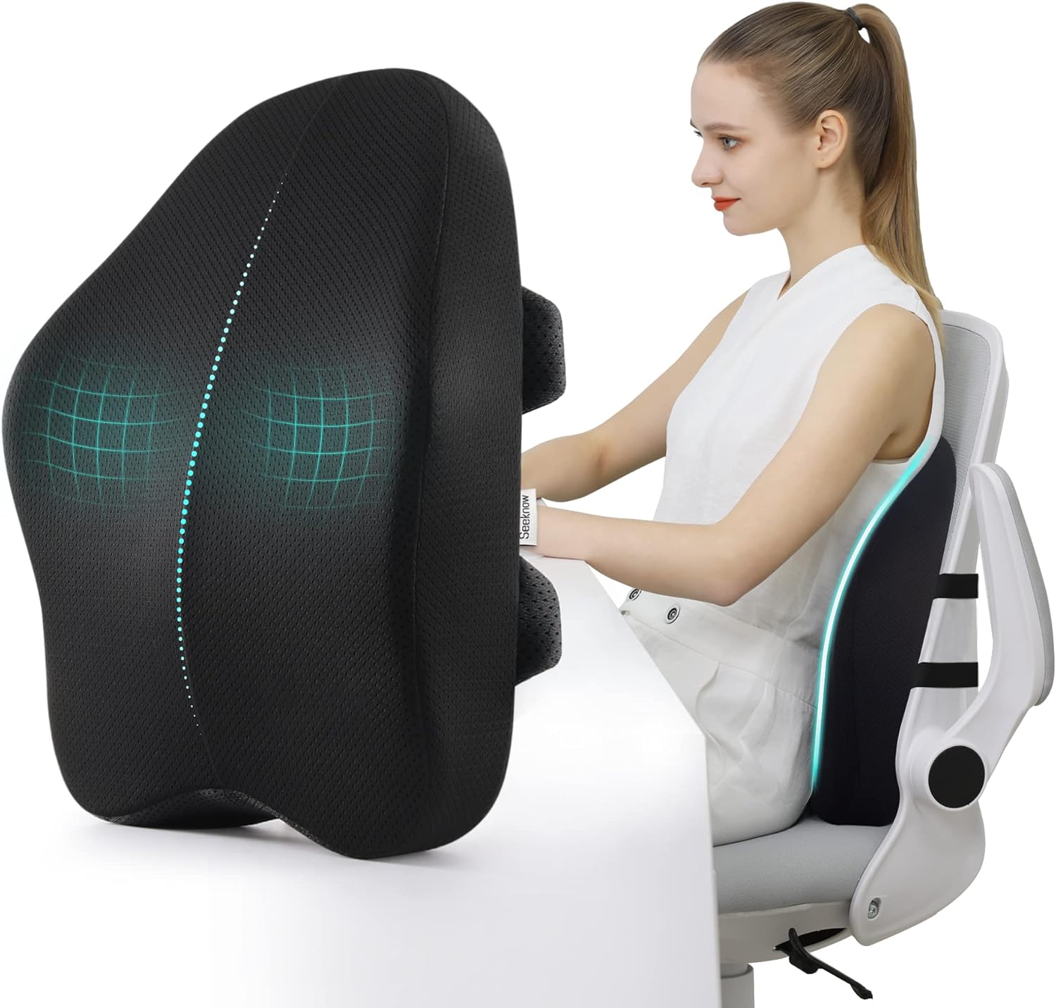 Lumbar Support Pillow - Pain Relief Power!