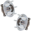 Rear Wheel Bearing & Hub Assembly Set Compatible with 2017-2018 Ford
