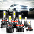 Fit For Chevy Silverado 1500 2500HD 2007-2019 LED Bulbs - Bright 6000K