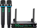 VHF Wireless Microphone System - Clear Sound for Karaoke & Events
