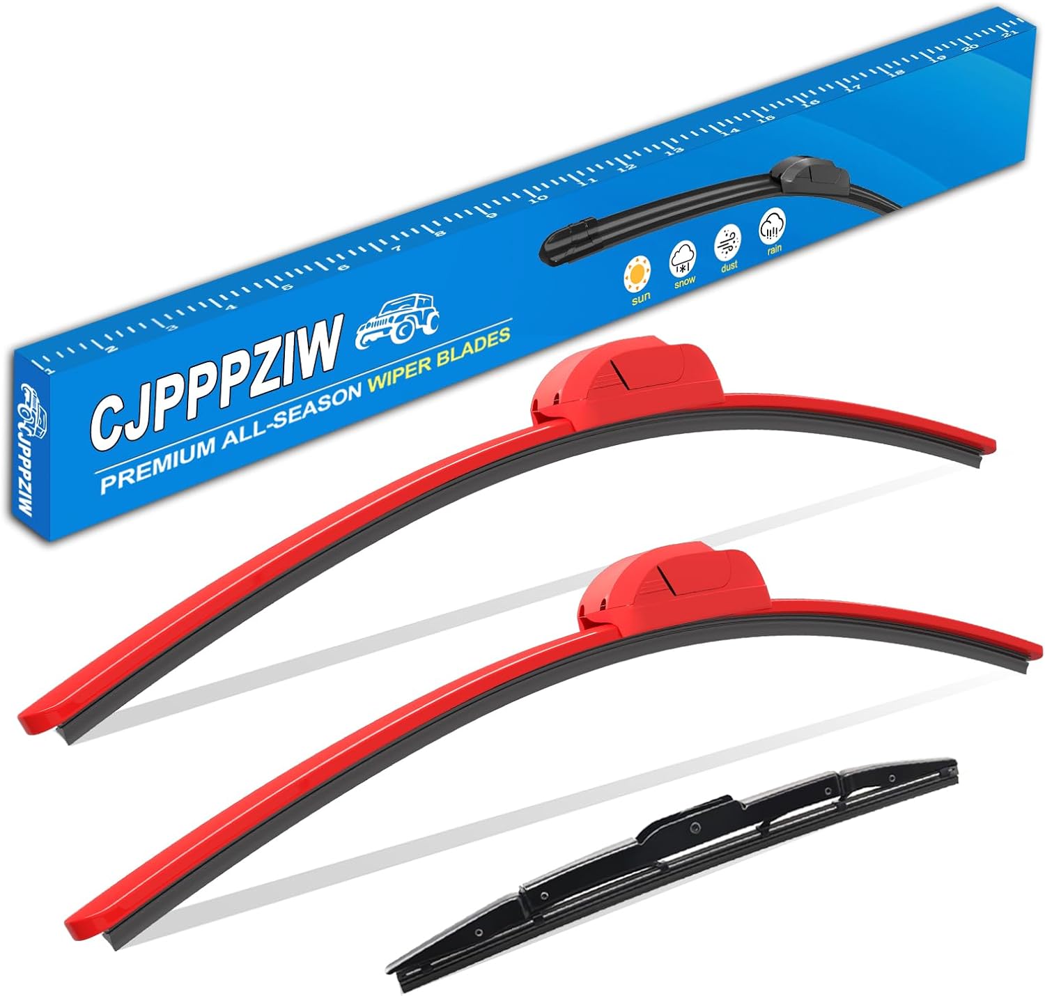 Windshield Wipers Replacement for 1999-2006 Jeep Wrangler Models