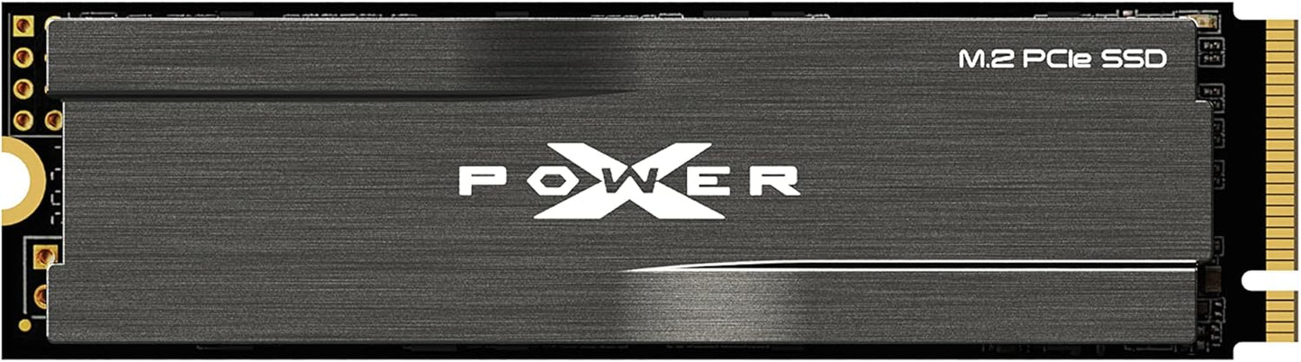 Silicon Power 2TB UD90 NVMe 4.0 SSD with Heatsink for Speed