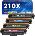 210X Toner Cartridges 4 Pack Compatible for HP 210X - High Yield Set