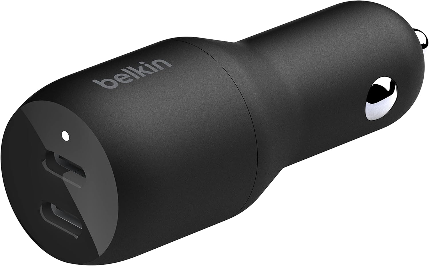 Belkin 36W Dual-USB Car Charger - Rapidly Charge iPhone 14/13, Samsung Galaxy & AirPods!