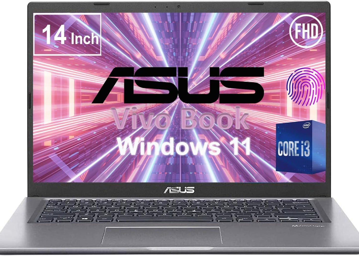 ASUS Vivobook 14 Inch Laptop with Intel Core 11th Gen Power