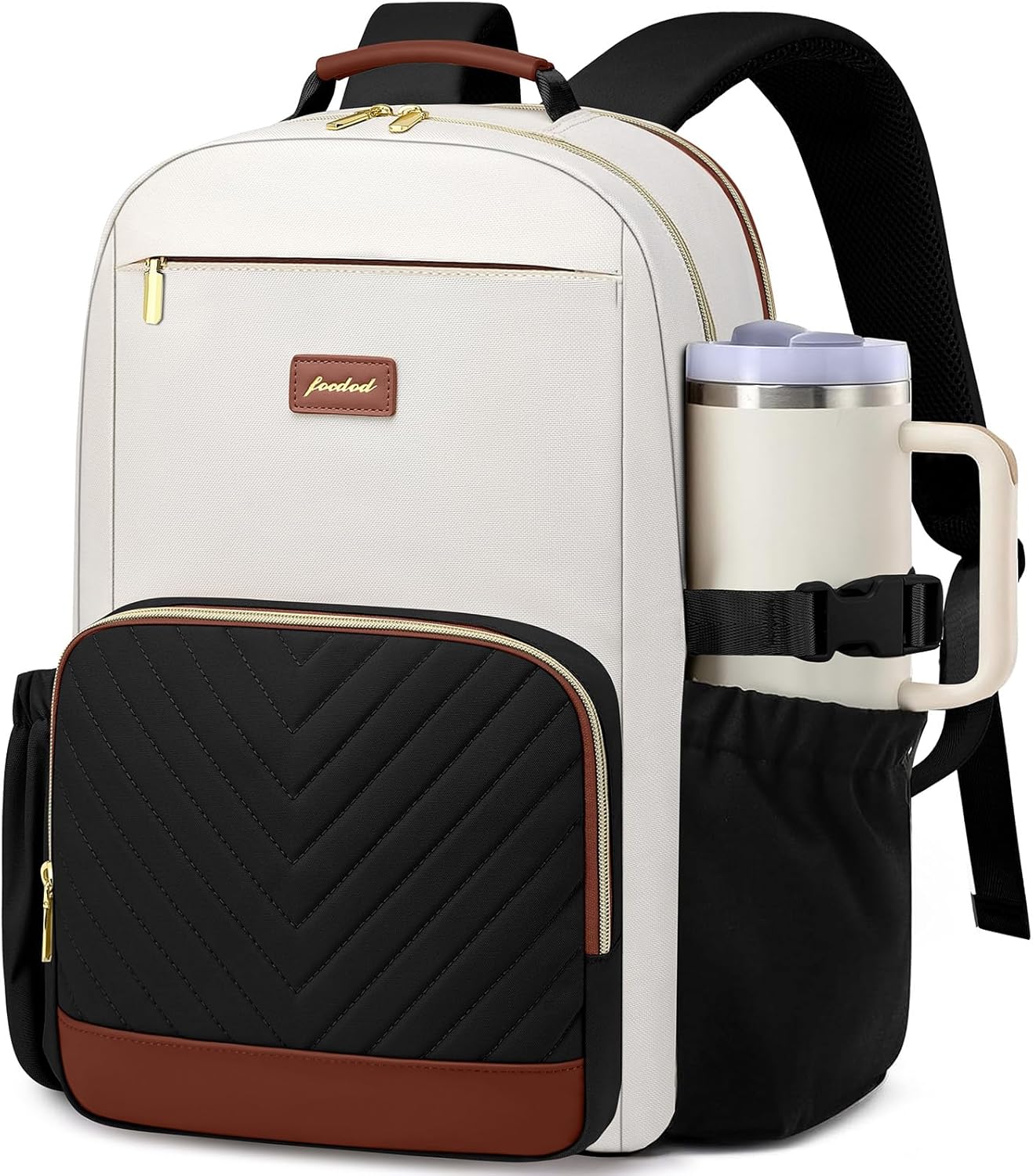 Laptop Backpack for Women with USB Charger and Large Capacity