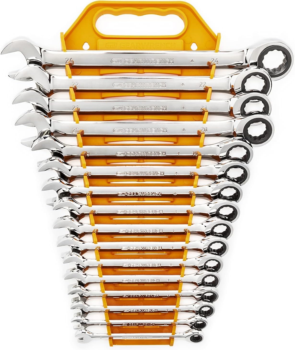 GEARWRENCH 16 Piece Ratcheting Combination Wrench Set Review