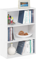 Furinno PASIR 3-Tier Book Shelf - Compact Wide Storage for Home