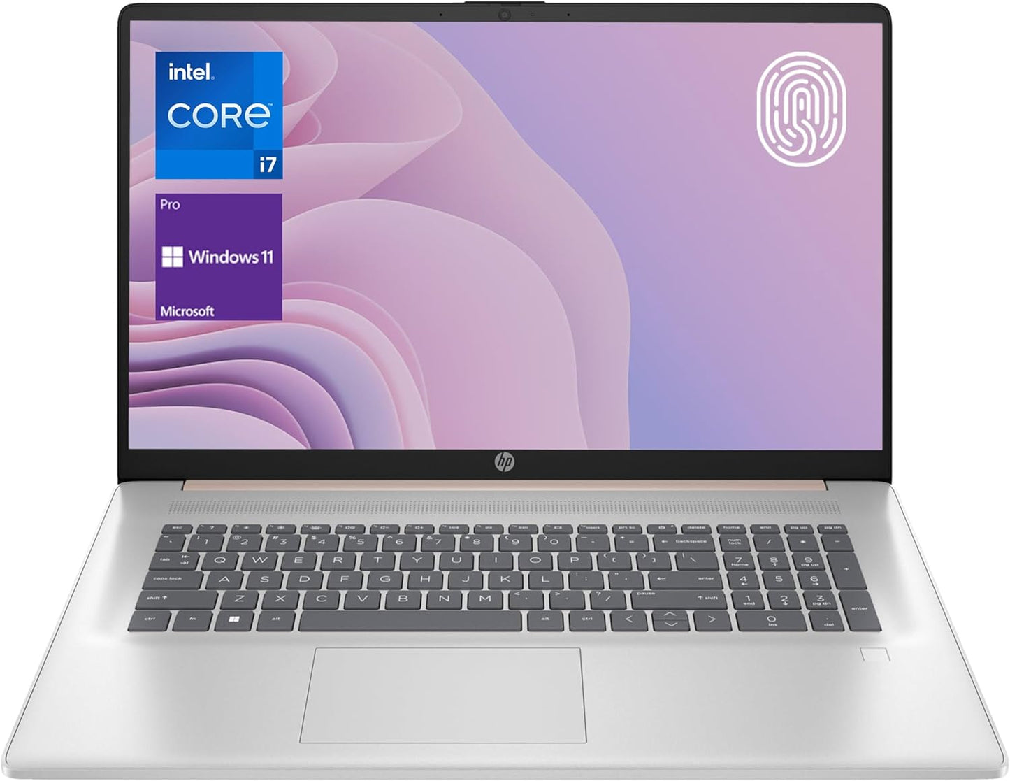 HP Essential Daily Traditional Laptop with 17.3in FHD Display