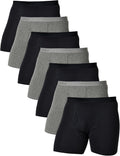 Comfneat Men's Boxer Briefs Comfy Underwear Stretchy Cotton Spandex