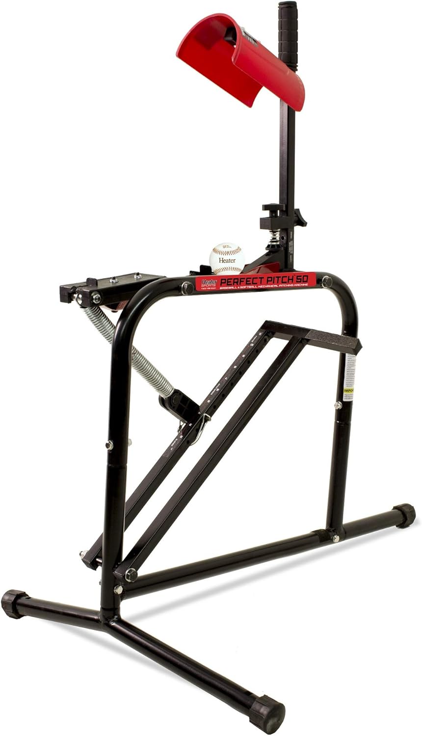 Portable Heater Sports Pitching Machine - Accurate Speed for All Ages