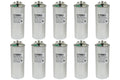 10 Pack TEMCo 40+5 uF Dual Run Capacitor CBB65 - HVAC Replacement