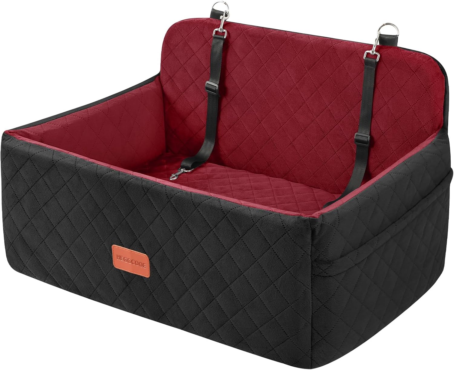 Dog Car Seat for Medium and Large Dogs with Safety Leashes