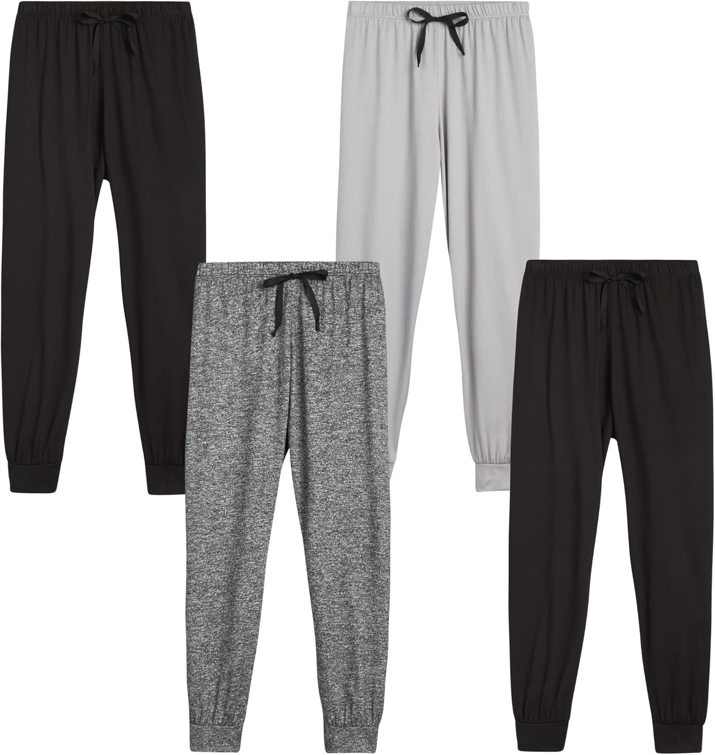 Super Soft Girls Sweatpants - 4 Pack Activewear Joggers