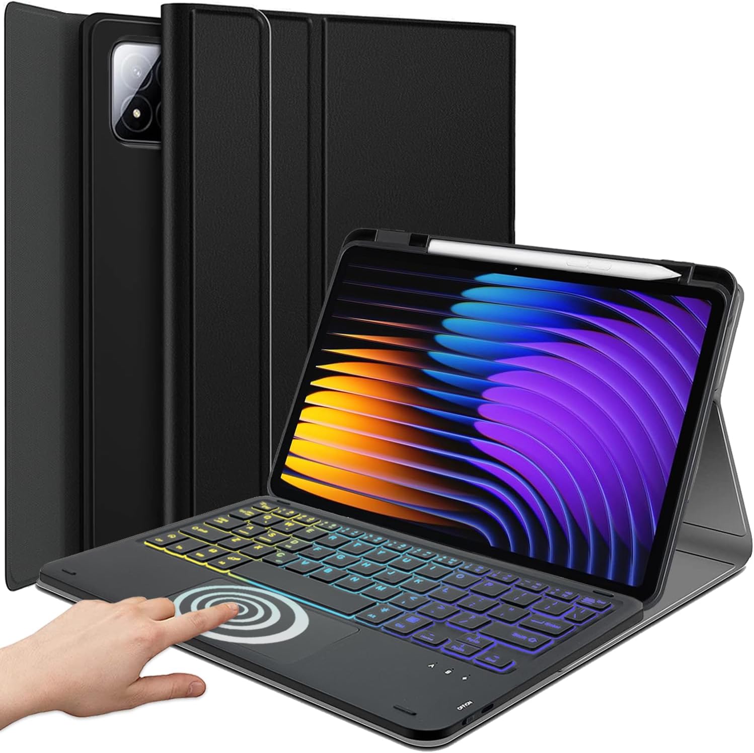 Backlit Touchpad Keyboard Case for Xiaomi Mi Pad 7 Pro 11.2 in