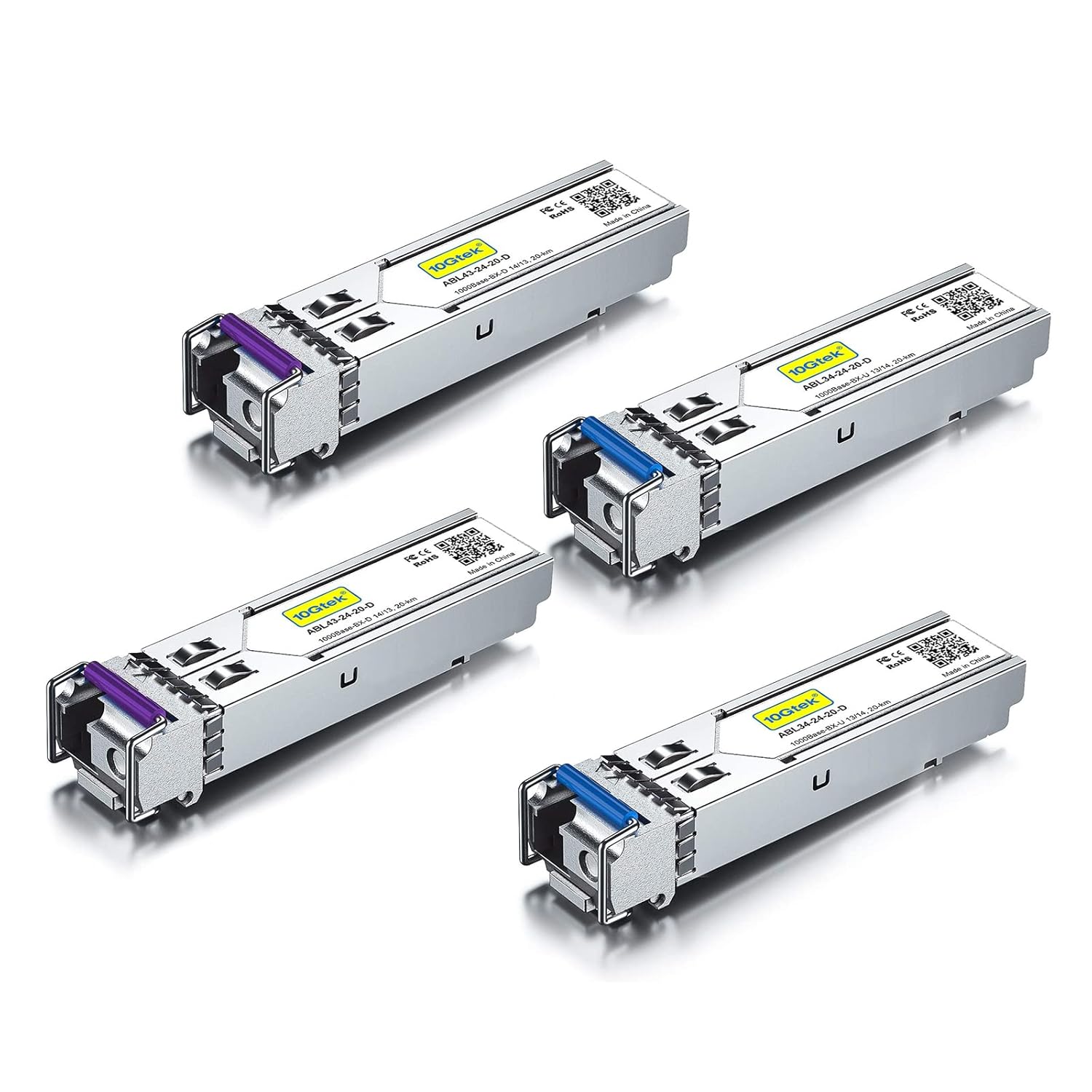 10Gtek 1.25G SFP Bidi Transceiver for Cisco and More
