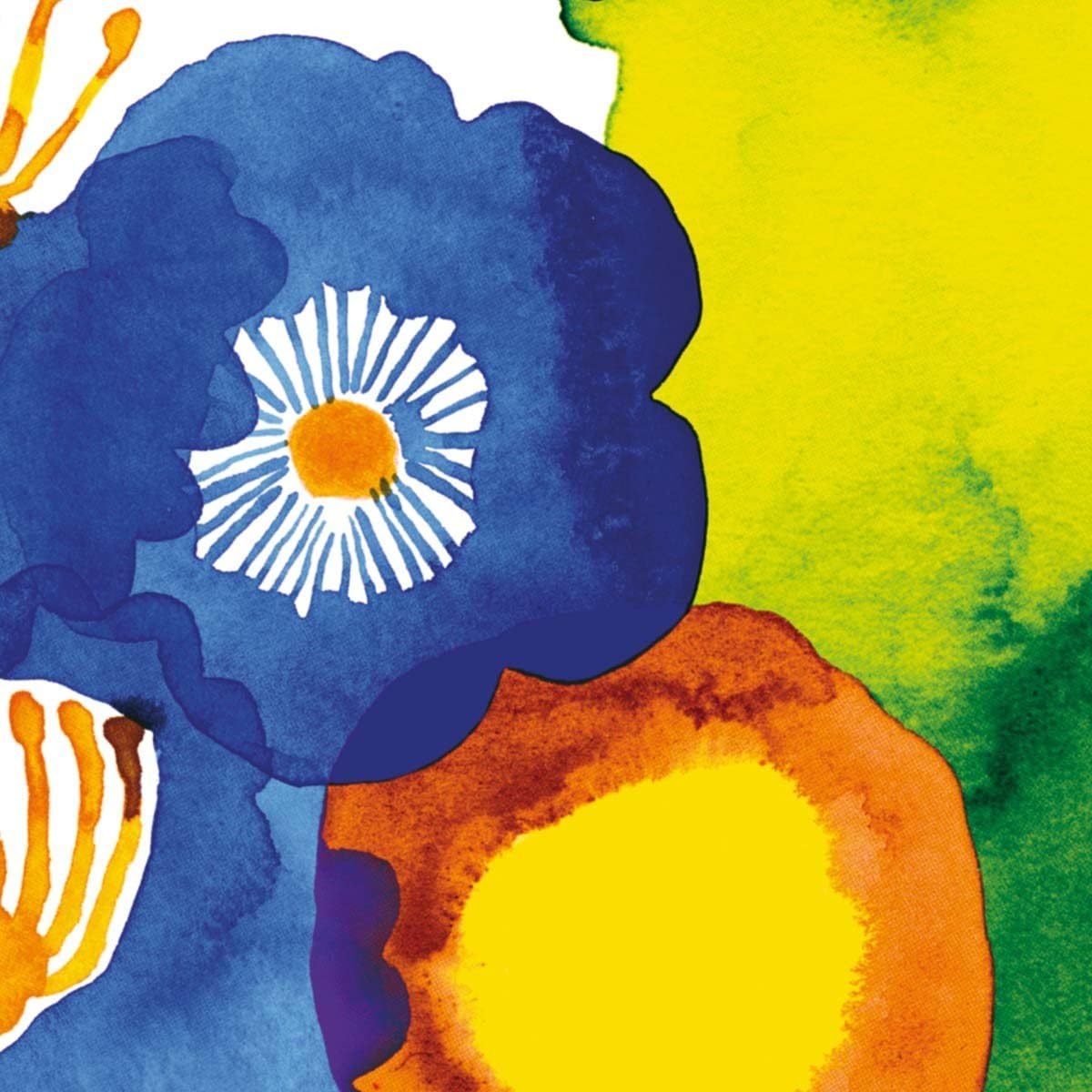 Ideal Home Range Marimekko Cocktail Napkins, 3-Ply, Juhannustaika Design, 20-Count