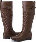 Ruiee Women's Slouchy Knee High Boots for Fashion and Comfort