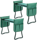 Garden Kneeler and Seat Foldable Bench with Tool Pouches - Comfortable