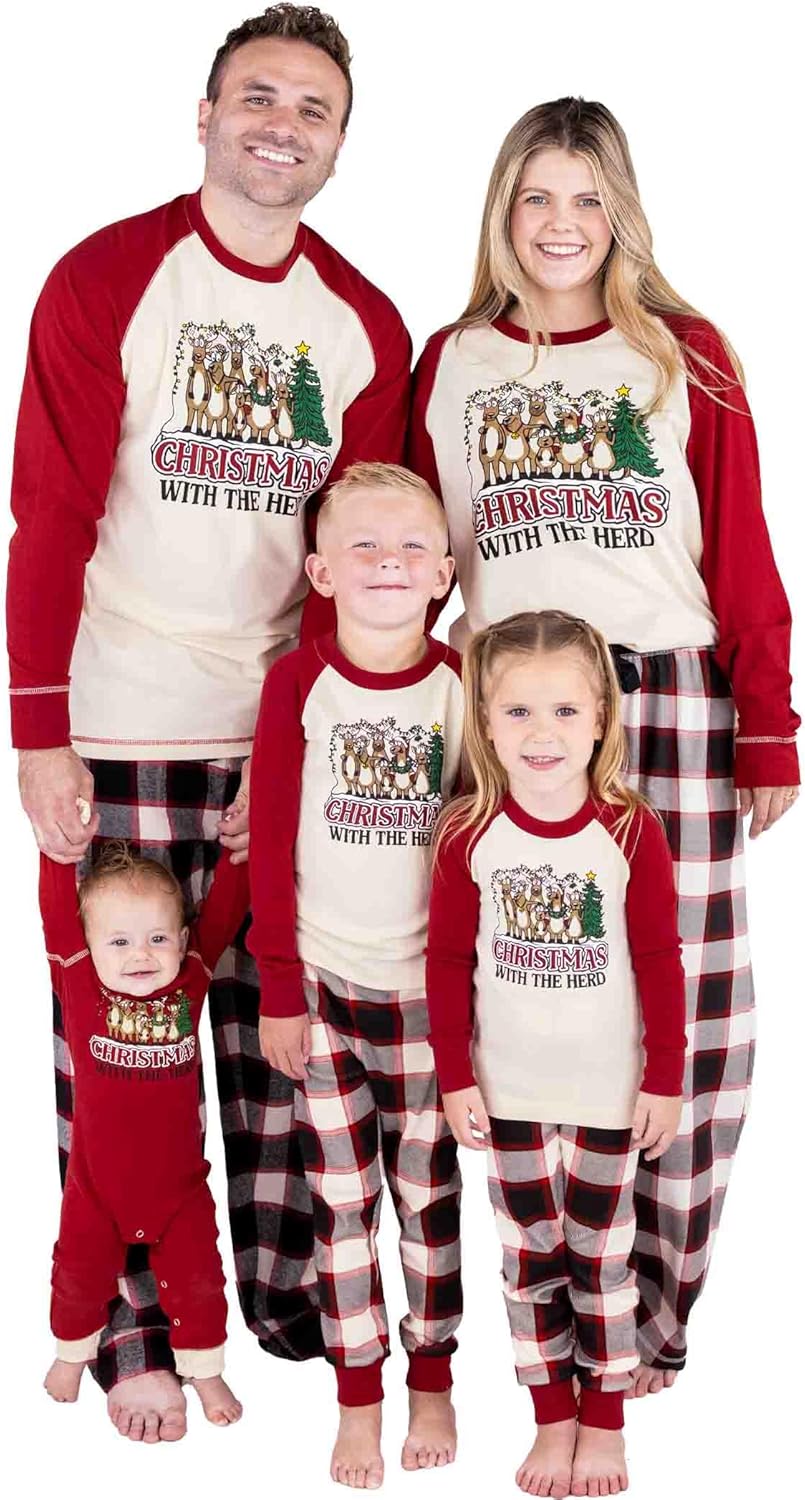 Matching Holiday Pajamas for Family by Lazy One - Cozy Fun