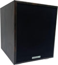 Rock Shaker Dark Wood 400W 8-Inch Subwoofer - Deep Bass for Home